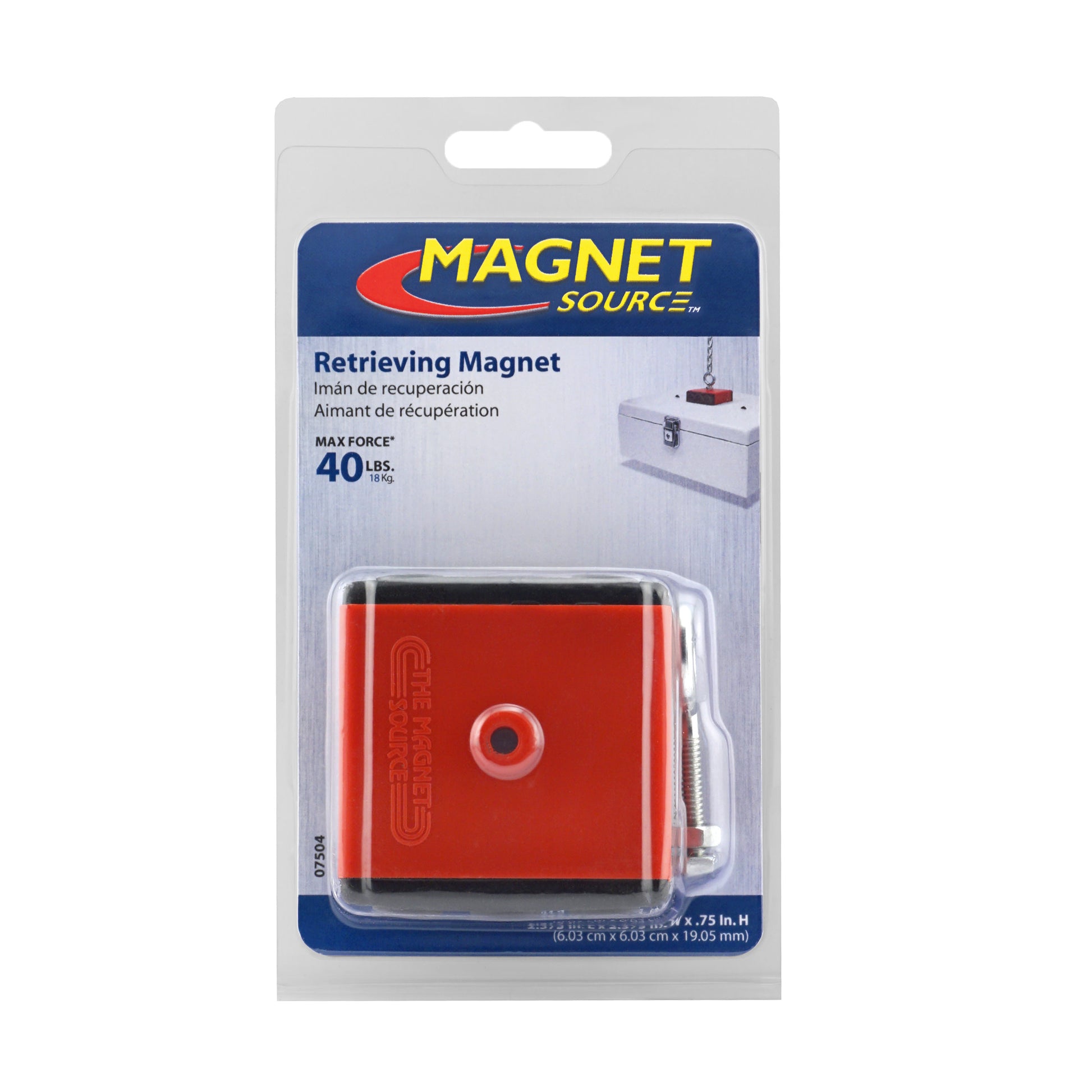 Load image into Gallery viewer, 07504 Standard Retrieving Magnet - Packaging