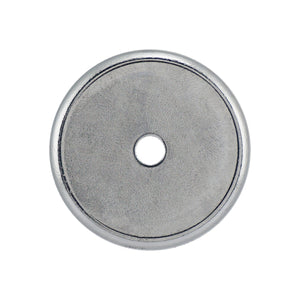 RB50BL-NEOBX Super Blue™ Neodymium Round Base Magnet - 45 Degree Angle View