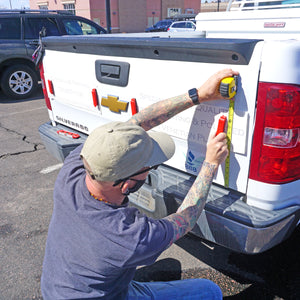 VWSM6-R Vehicle Wrap Magnets (6pk, Red) - In Use