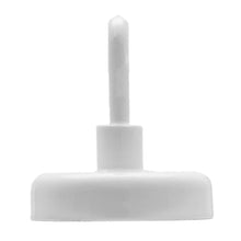 Load image into Gallery viewer, MHHH14 White Magnetic Hook - Back View