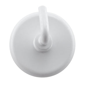 07291 White Magnetic Hooks (2pk) - Top View