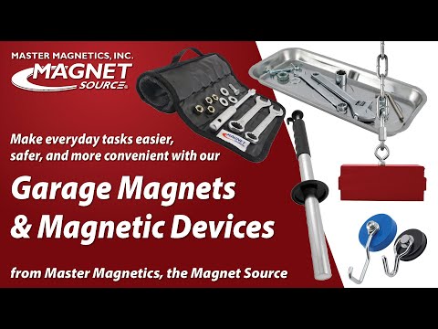 Master Magnetics Handy Clips™ Magnetic Metal Clips (2pk)